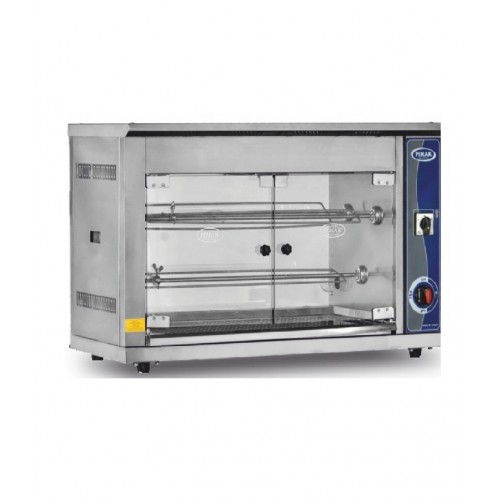 PİMAK ELEKTRİKLİ SET ÜSTÜ PİLİÇ ÇEVİRME MAKİNESİ 3 şiş / 12 adet