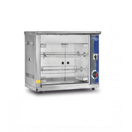 PİMAK ELEKTRİKLİ SET ÜSTÜ PİLİÇ ÇEVİRME MAKİNESİ 3 şiş / 9 adet