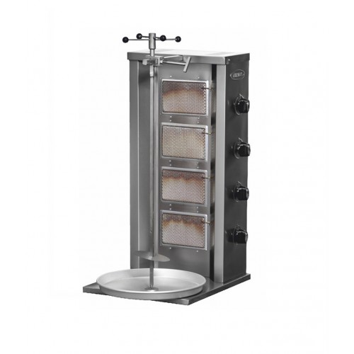 PİMAK DÖNER MAKİNESİ 4 RADYANLI EKONOMİK MODEL GAZLI