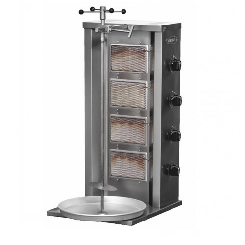 PİMAK DÖNER MAKİNESİ 4 RADYANLI EKONOMİK MODEL GAZLI